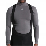 SPECIALIZED ROLL NECK SEAMLESS LONG SLEEVE BASELAYER Grey